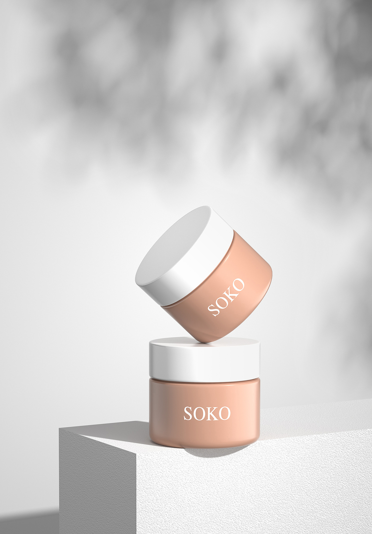 护手霜渲染练习