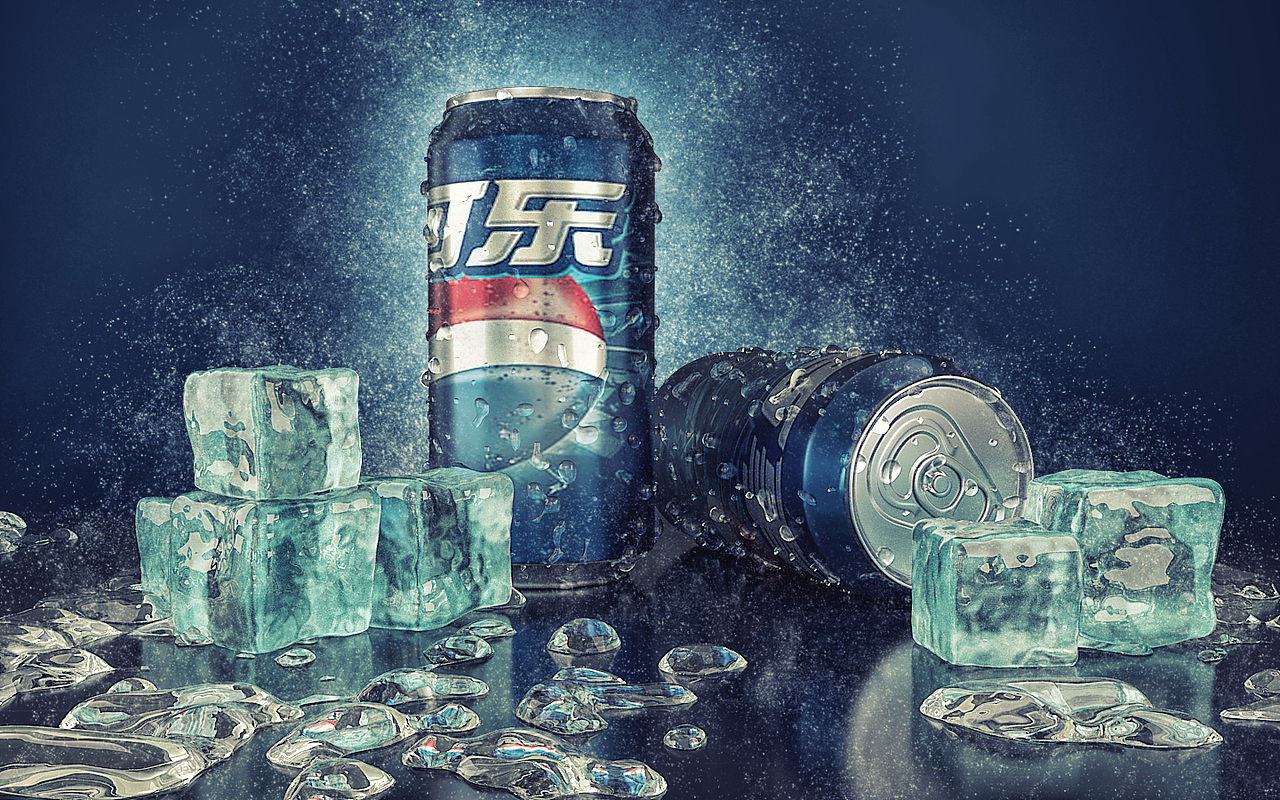 C4D+PS制作易拉罐飲料海報(bào)（圖ZOTM5NjAzNDQ=） - 海報(bào) - 站酷設(shè)計(jì)師Ralph_liu原創(chuàng)素材 - 站酷ZCOOL