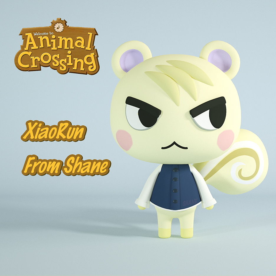 集合啦！動物森友會.角色建模練習(xí)（圖ZMjA1MjYzNjQ0） - 動畫/影視 - 站酷設(shè)計師Shane0124原創(chuàng)素材 - 站酷ZCOOL