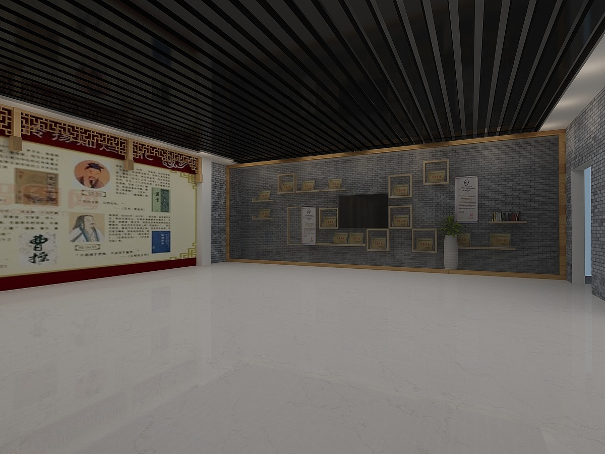 校史馆 设计效果图 3d设计 展厅 展馆设计（图ZMTg2MjEyMTI4） - 建筑/空间 - 站酷设计师云迪vind原创素材 - 站酷ZCOOL