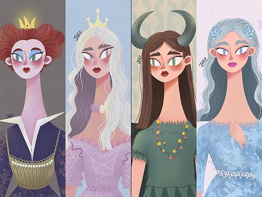 2020年2月的一些插画（个人主页-ZNDI3NzAyMjg=） - 艺术插画 - 站酷设计师猫法一JOEY原创素材 - 站酷ZCOOL