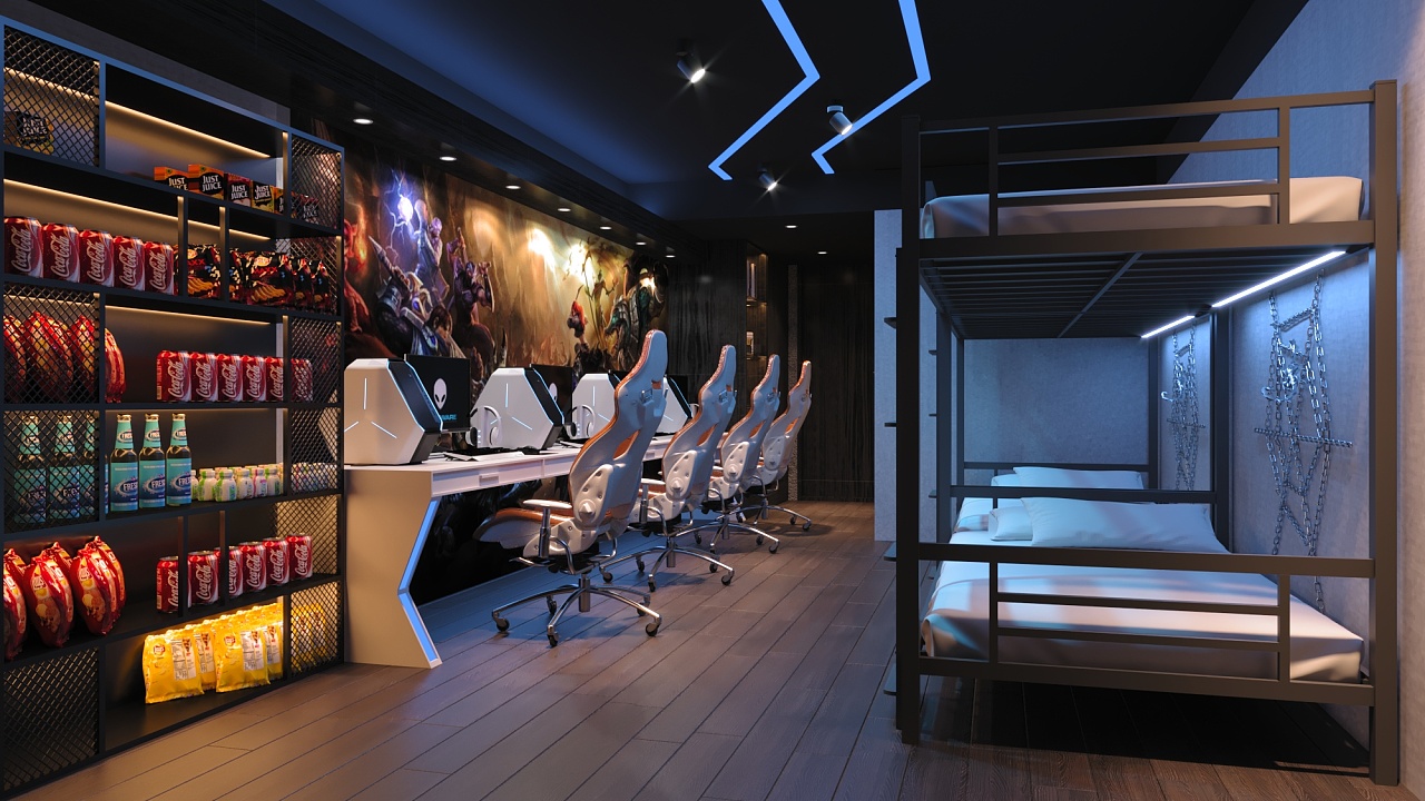 2020电竞酒店高低床