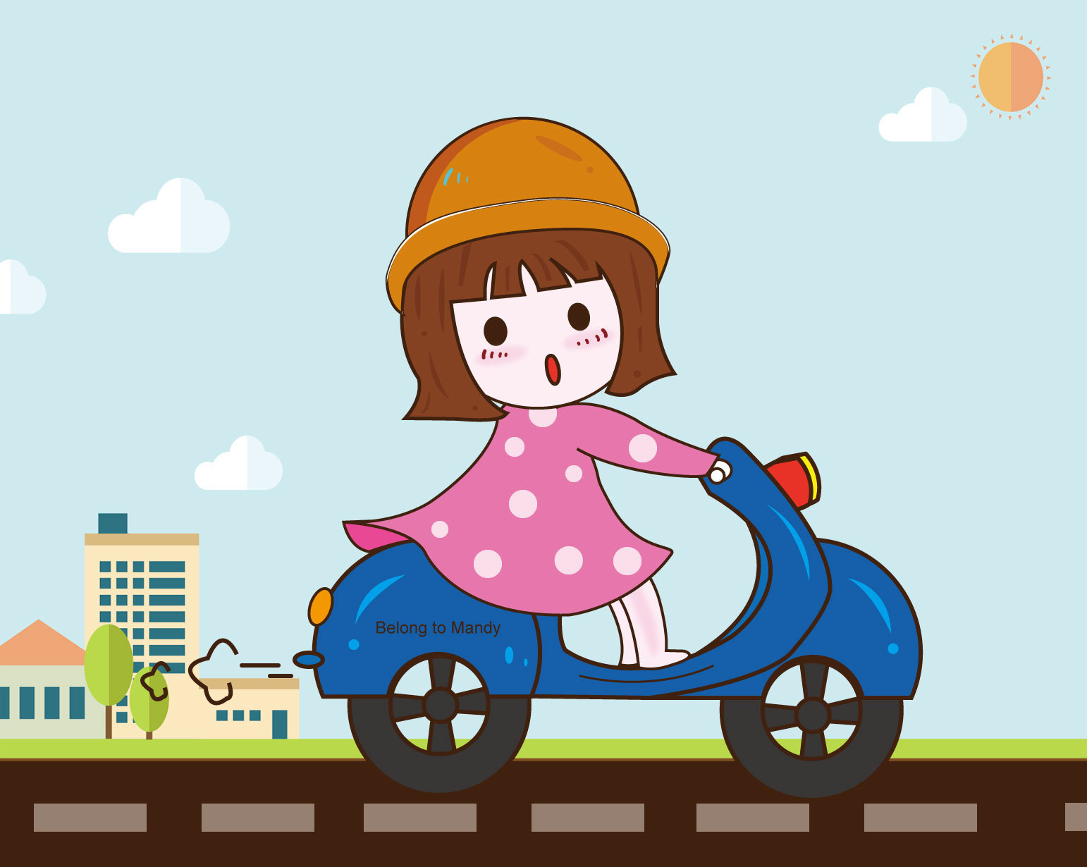 创意骑电动车的2个孩子设计图__动漫人物_动漫动画_设计图库_昵图网nipic.com