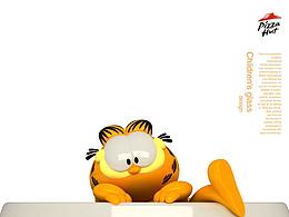 加菲猫水杯设计