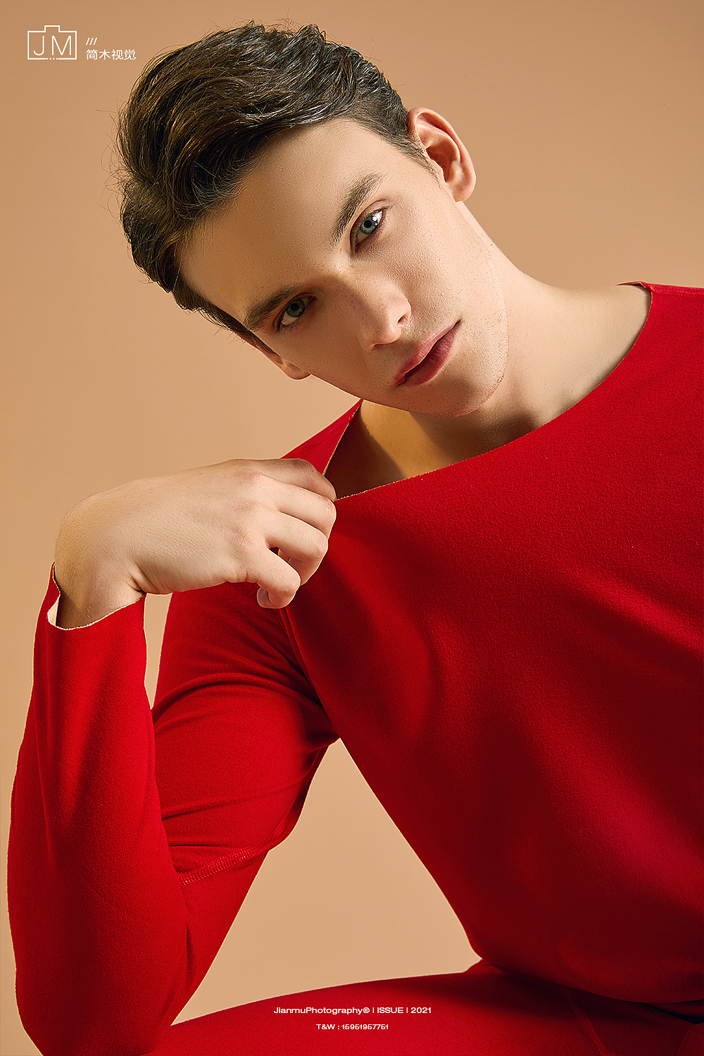 保暖摄影丨棉野 × 简木视觉 男士内衣睡衣家居服 人像