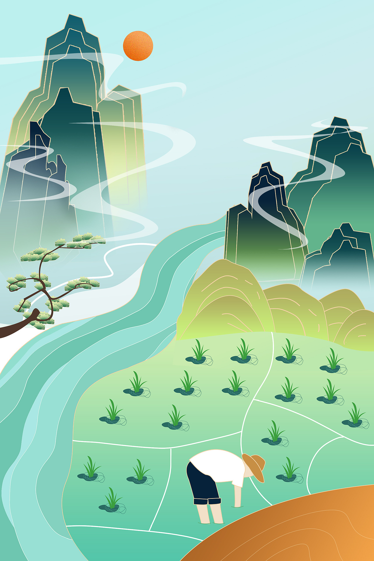 手绘-电商移动端首页设计