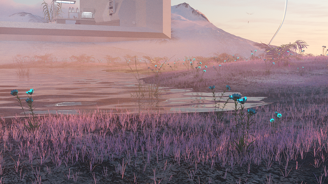 摸鱼蒲公英场景（图ZMjY2NjQ1Mjg0） - 场景 - 站酷设计师ylsoo0原创素材 - 站酷ZCOOL