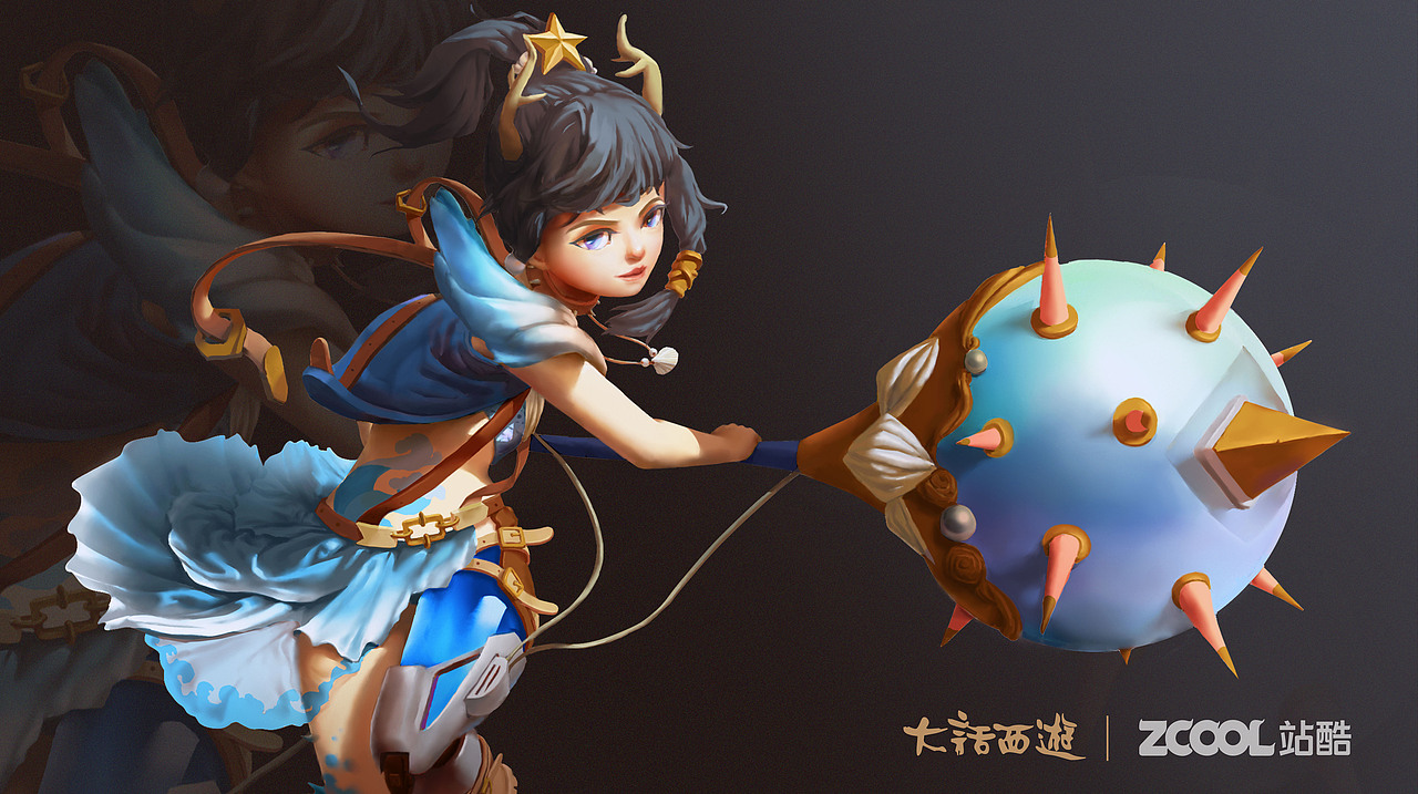 大话西游角色焕新骊珠儿叛逆于世