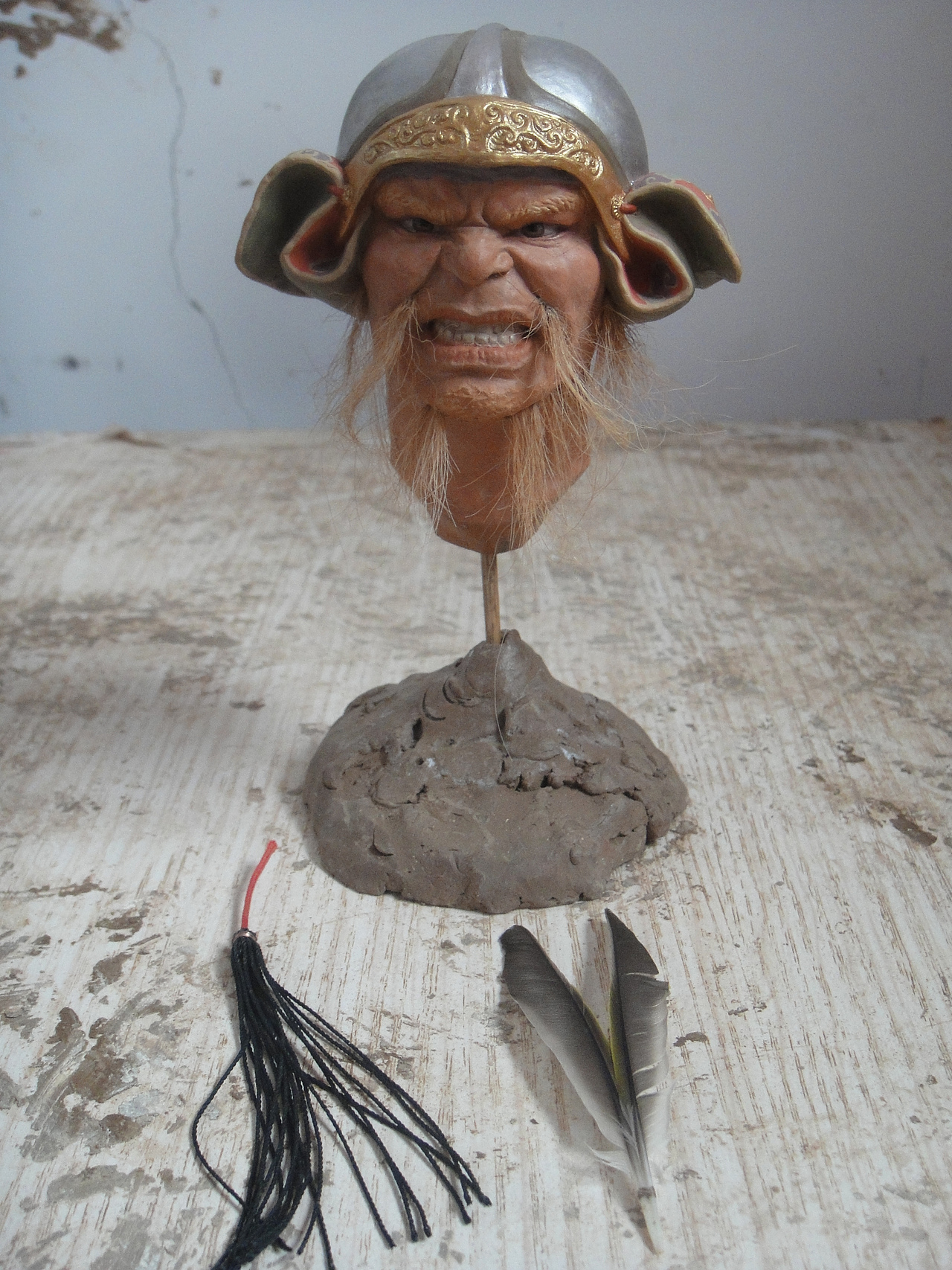 唐铠钟馗泥塑（图ZMTkyMzg5NDY0） - 其他手工艺 - 站酷设计师塑说即墨原创素材 - 站酷ZCOOL