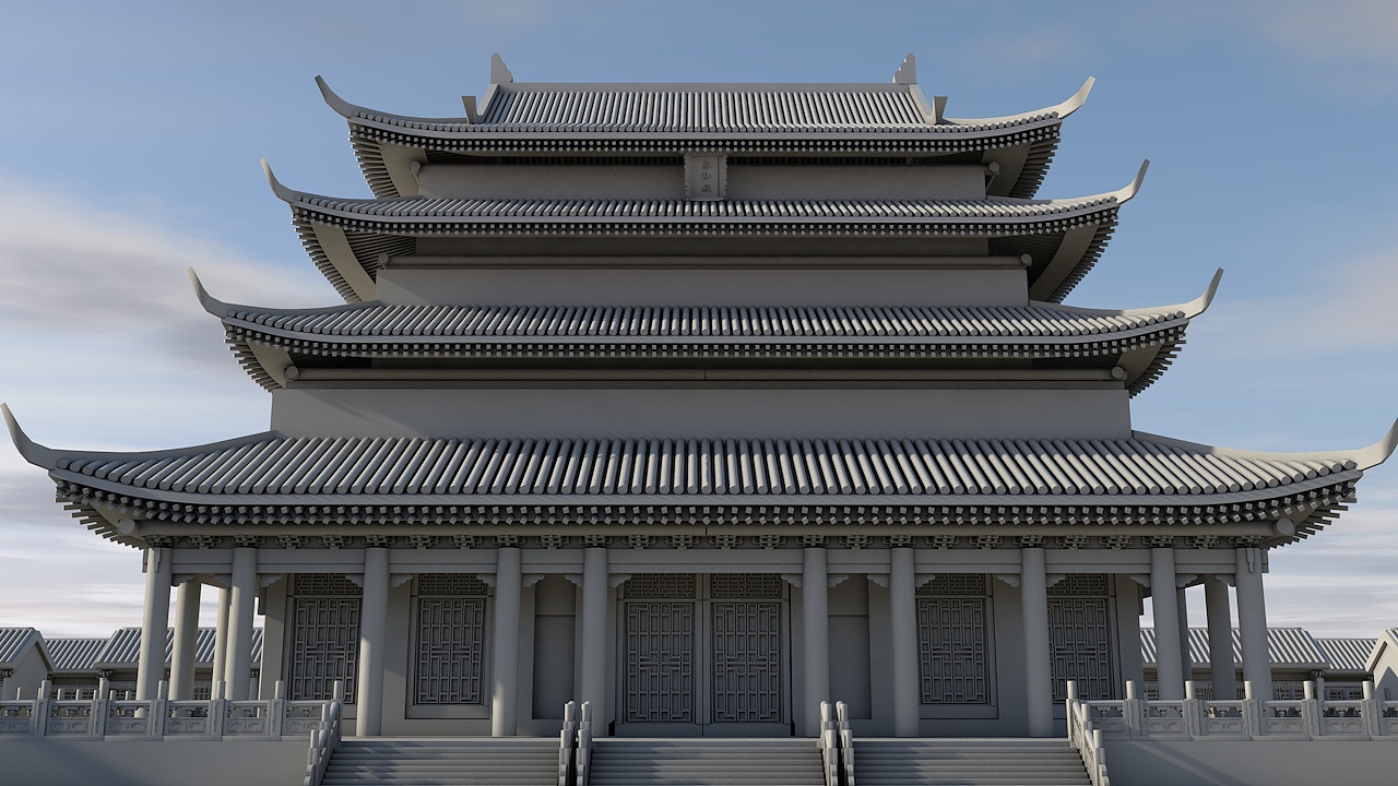 三维古建永和宫