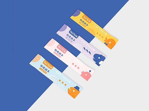 宠物产品包装设计 TailTalk销魂猫条