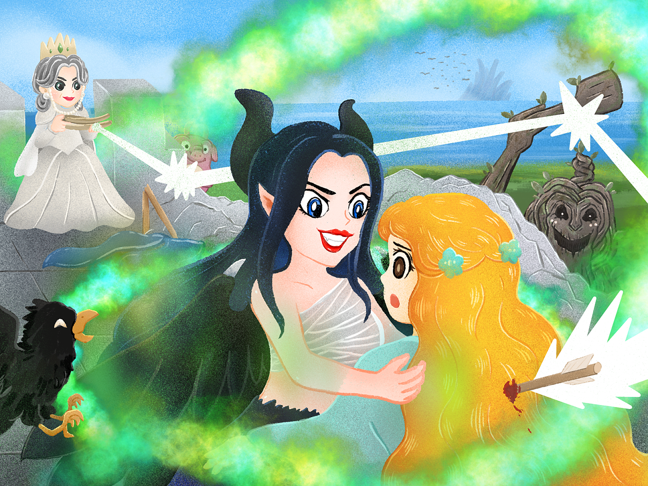 沉睡魔咒2 ending