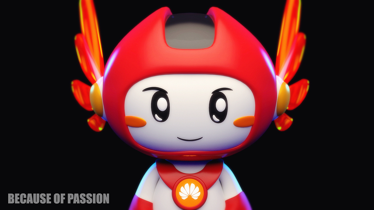 华为小E概念设计---花粉们贴心的小伙伴（图ZMjM0MjUxODA=） - 品牌 - 站酷设计师artanisterry原创素材 - 站酷ZCOOL