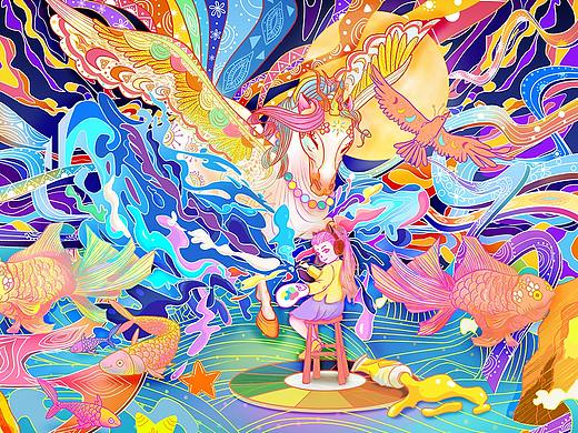 荣耀MagicBook Pro 理想屏海报设计大赛