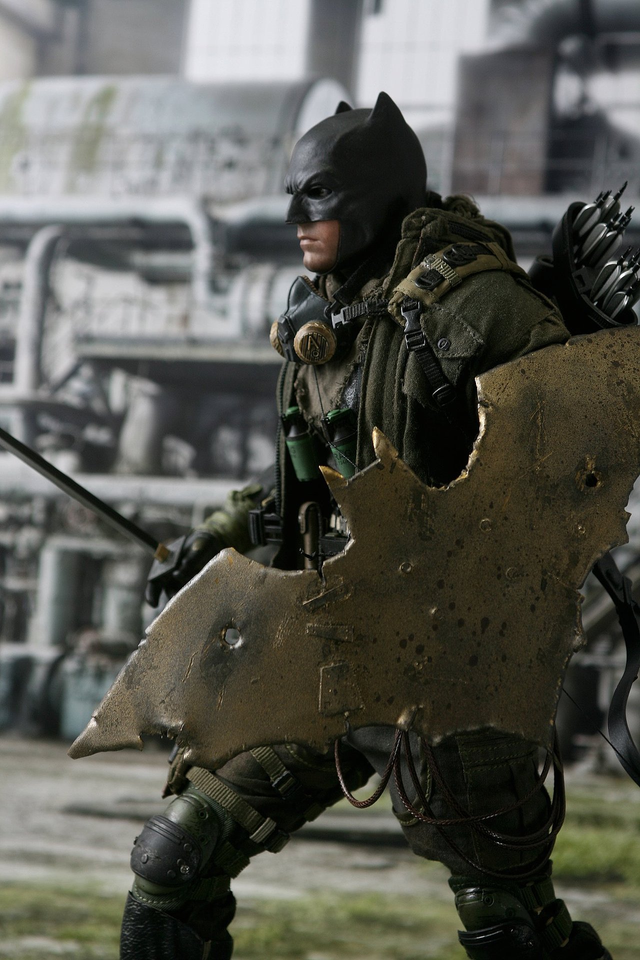 眉间白火的臆造自d之末世蝙蝠侠