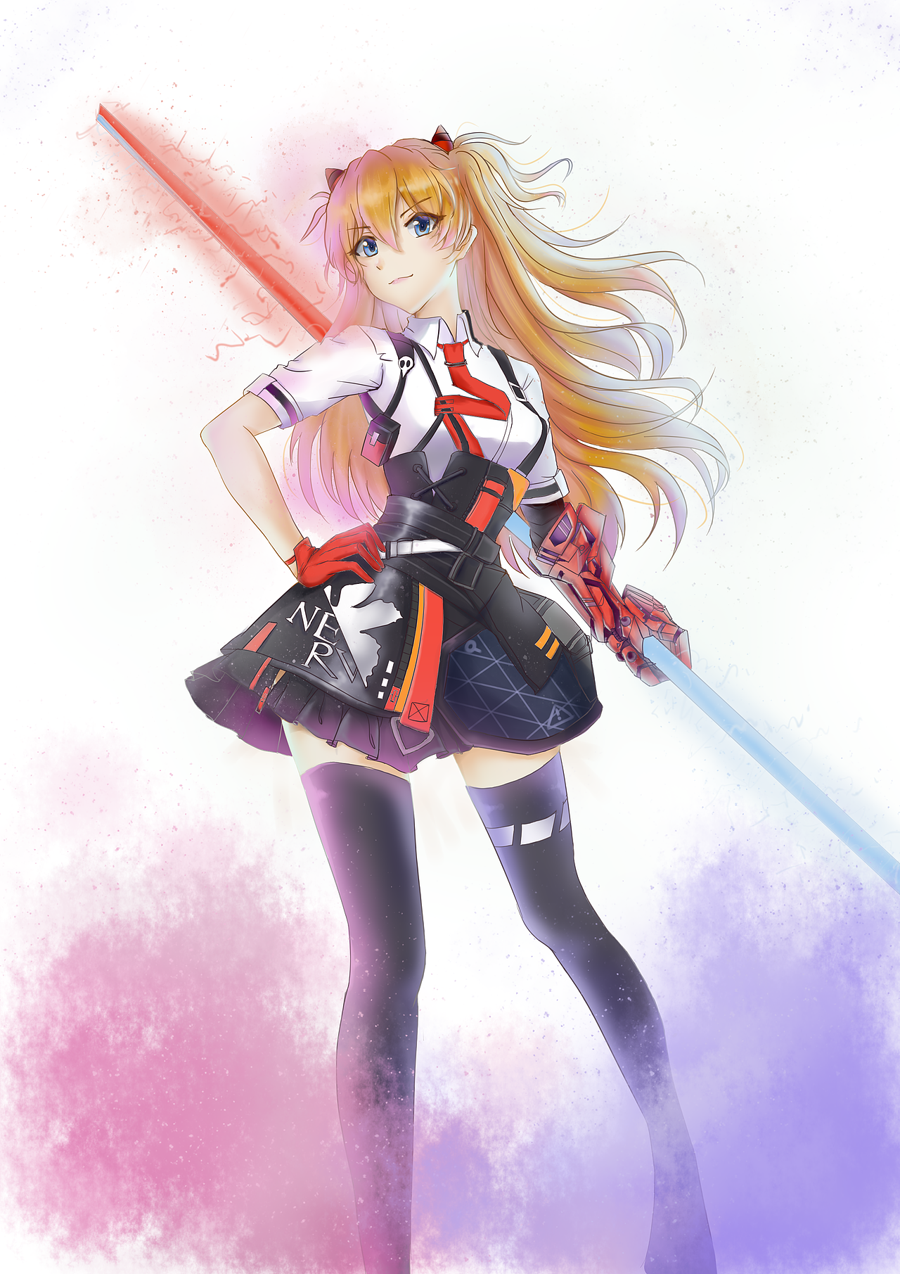 崩坏三联动新世纪福音战士~明日香