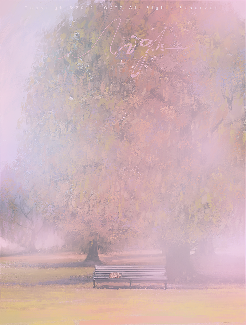 秋日清晨,想起学生时代雾蒙蒙的清晨,路边湿漉漉的花草和清新的空气...