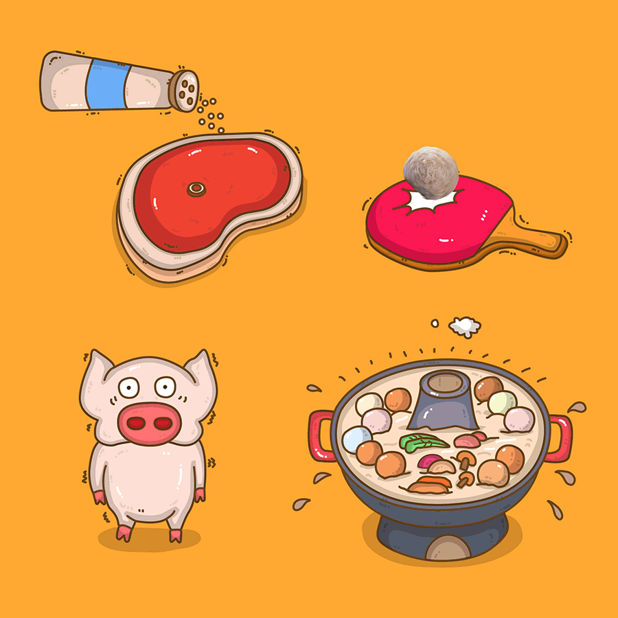 好丸插画（图ZNDk5OTEwODA=） - 商业插画 - 站酷设计师little丨k原创素材 - 站酷ZCOOL