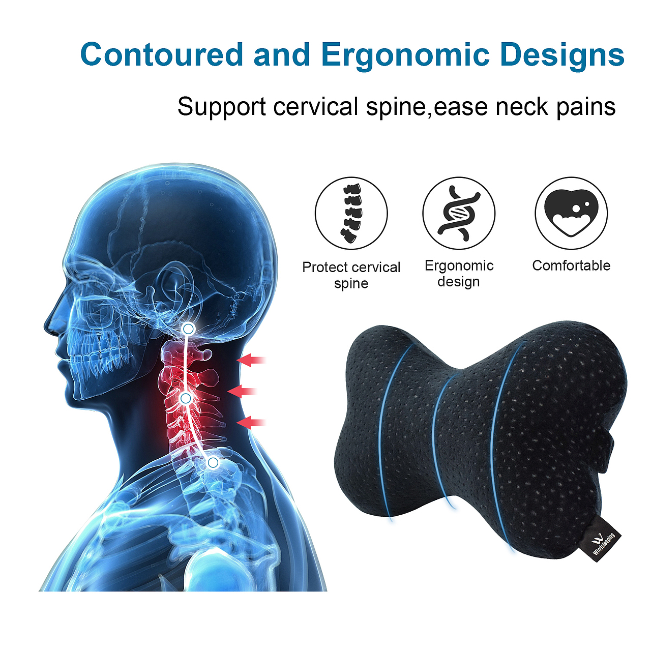 Amazon亚马逊主图汽车枕+产品视频编辑（图ZMTc2OTY0NDc2） - 电商 - 站酷设计师君君师姐原创素材 - 站酷ZCOOL