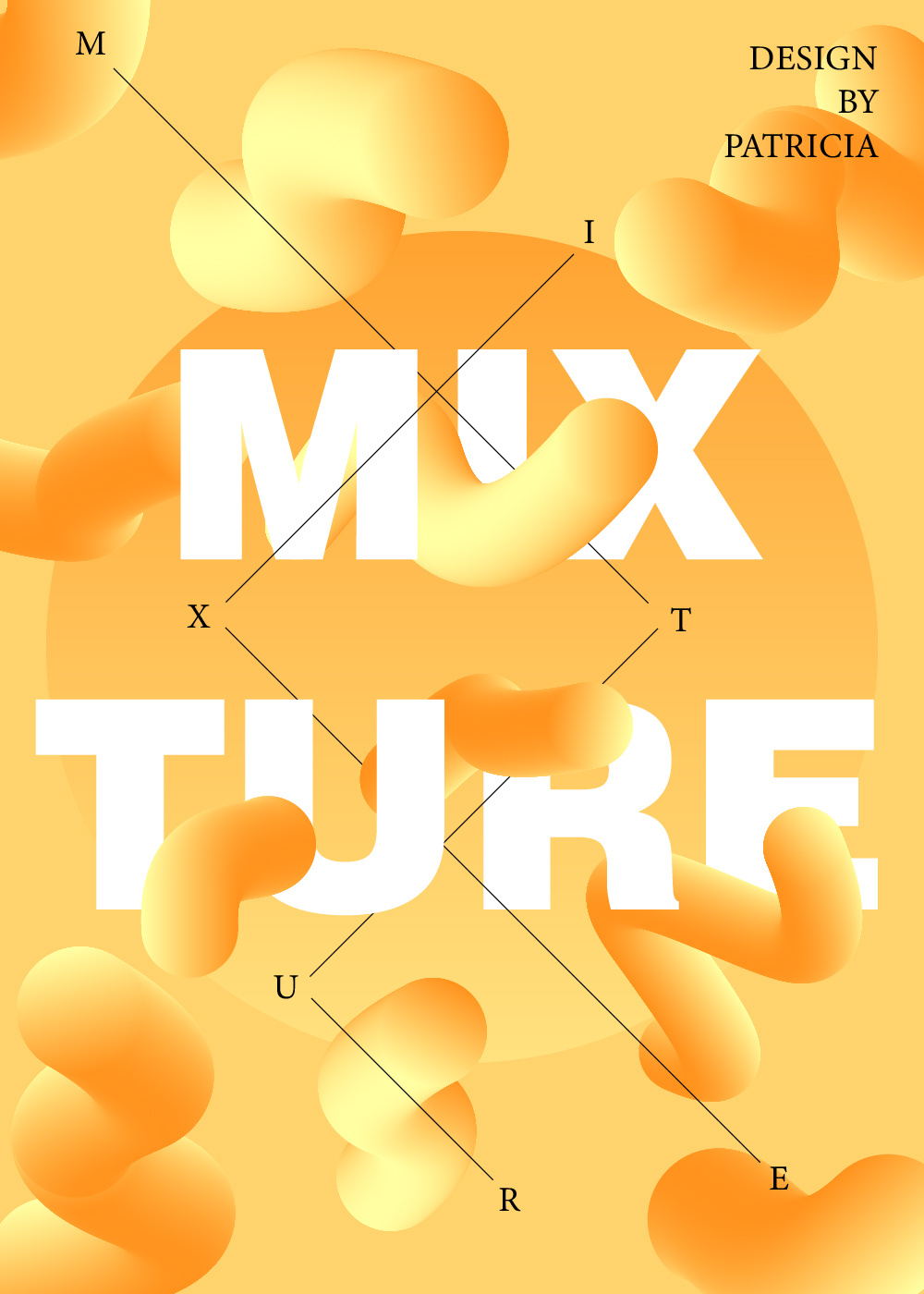 mixture——混合创意海报