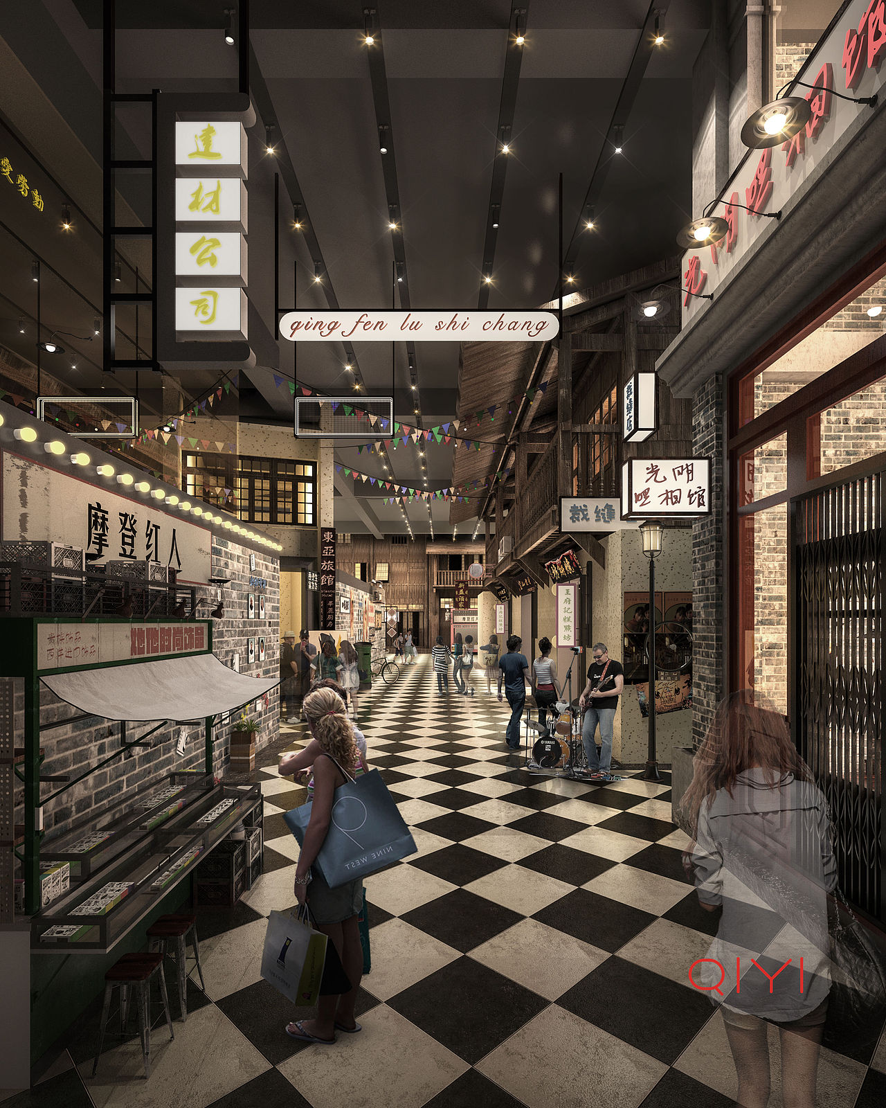 其一文化三维建筑表现（一）（图ZMjkyNDc5ODUy） - 建筑/空间 - 站酷设计师其一文化原创素材 - 站酷ZCOOL