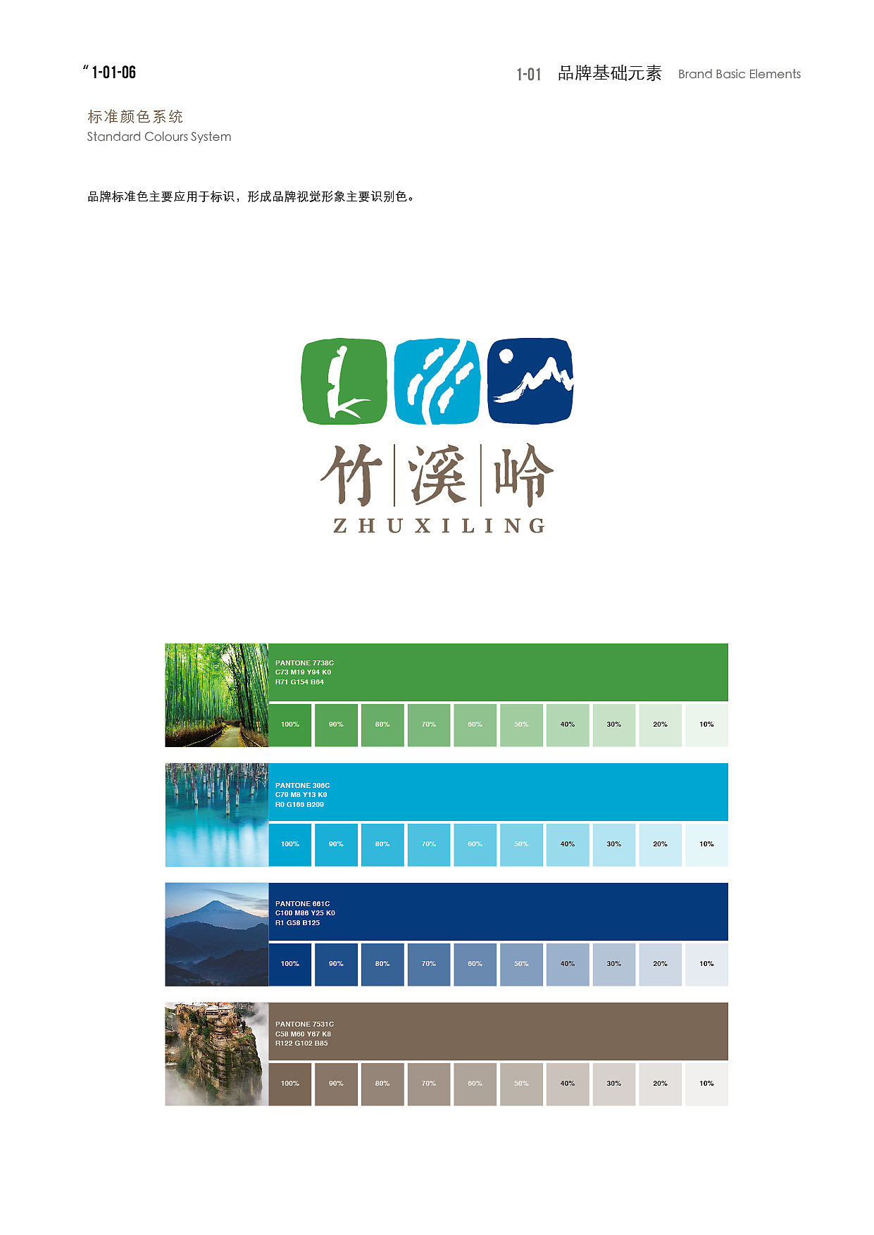 竹溪岭VI设计（图ZMTcyMTE1MjMy） - 品牌 - 站酷设计师大象4837原创素材 - 站酷ZCOOL