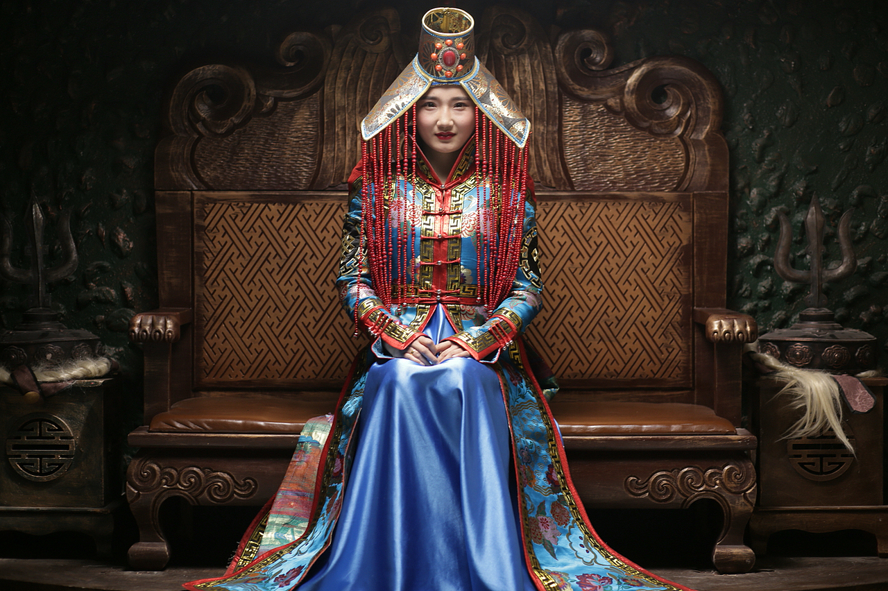 原片,蒙古姑娘,