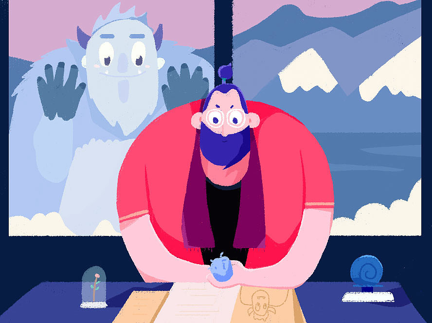 每日一画（图ZMjM4OTY3OTgw） - 艺术插画 - 站酷设计师小小少年迎风来原创素材 - 站酷ZCOOL