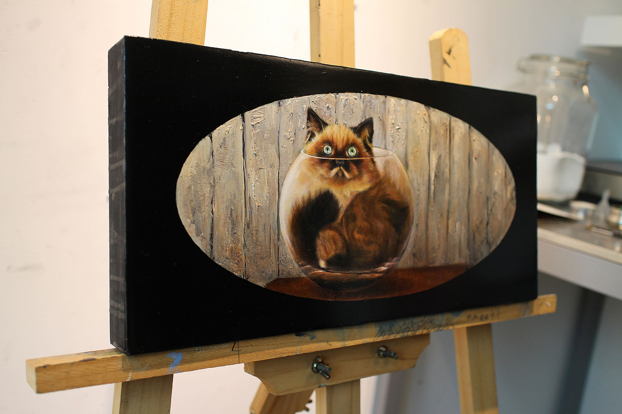 「有个灵魂住在画里」——【猫司府】系列作品总结（图ZMTEyOTY3MDIw） - 绘画 - 站酷设计师木瑶MUYAO原创素材 - 站酷ZCOOL