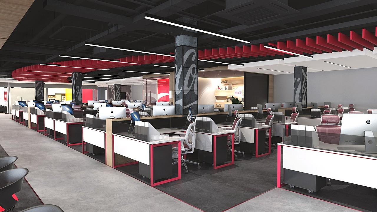 太古可口可乐办公室升级