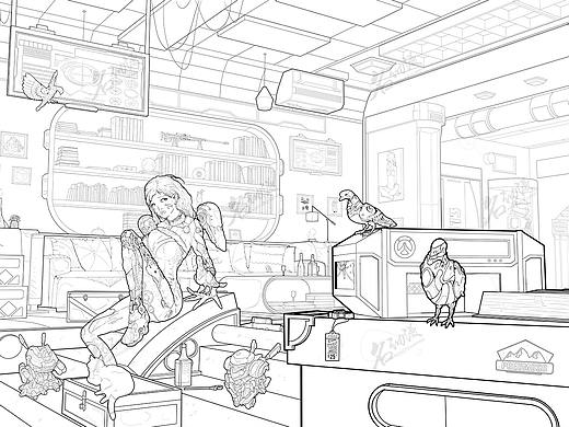 Alita的休憩时光