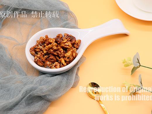 核桃仁小零食摄影