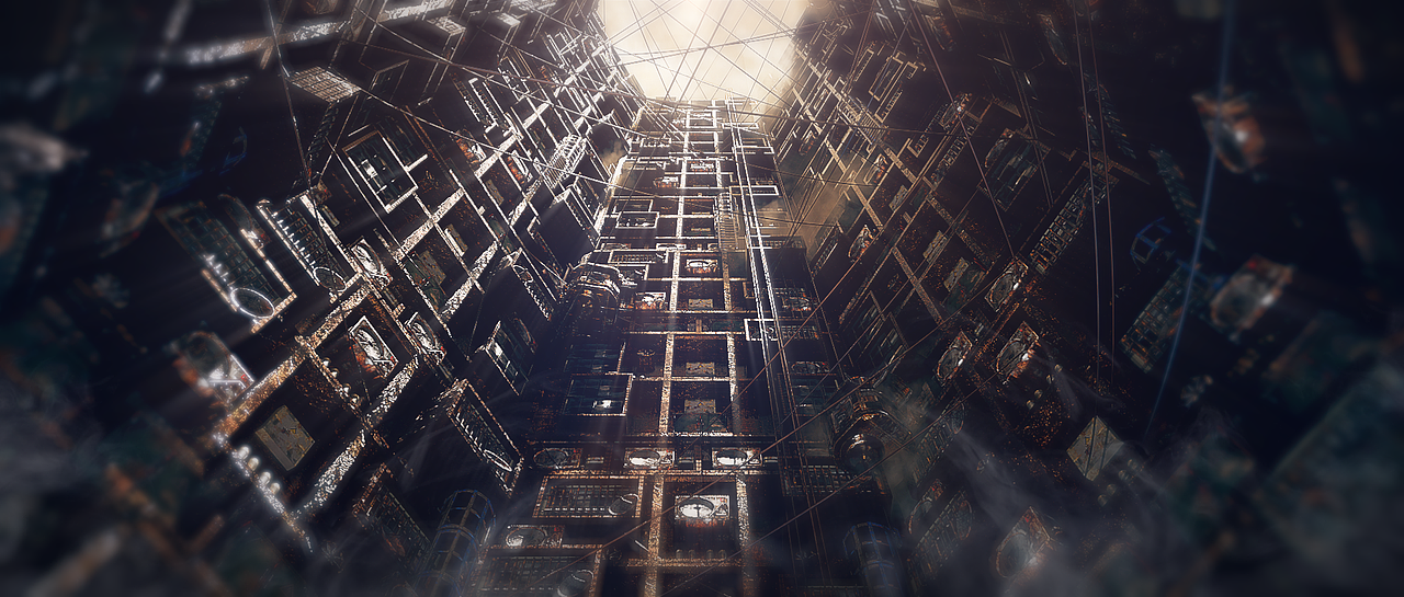 在有序与无序的矛盾关系里
In the contradictory relationship between order and disorder