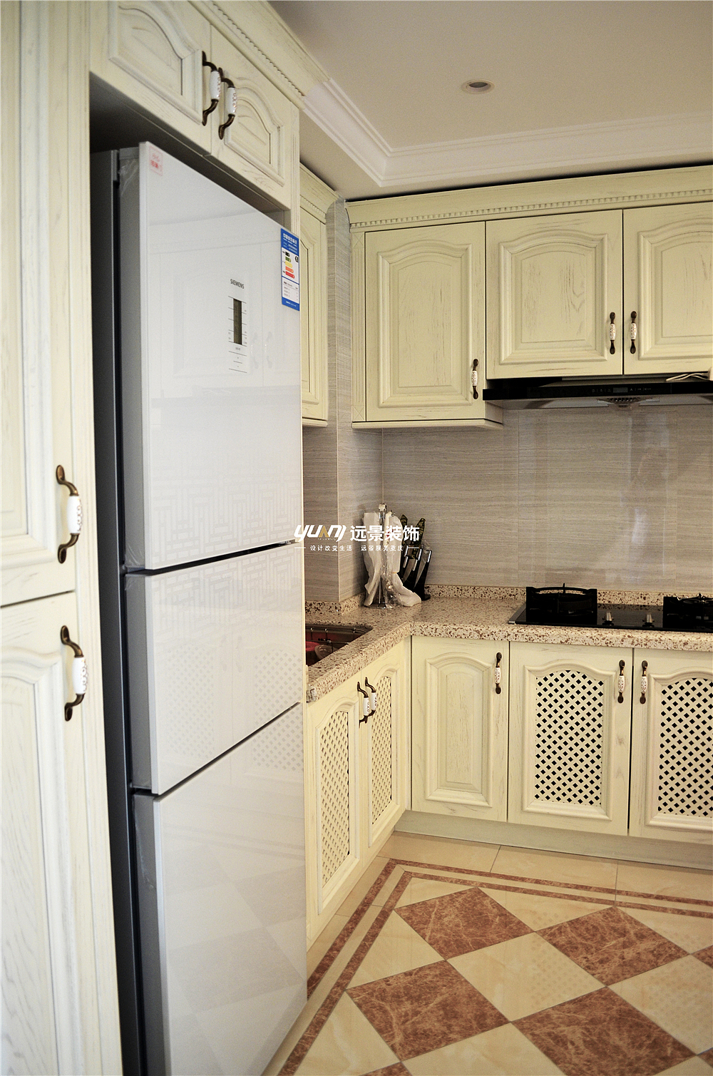 雅居乐装修设计美式风格|远景装饰实景案例