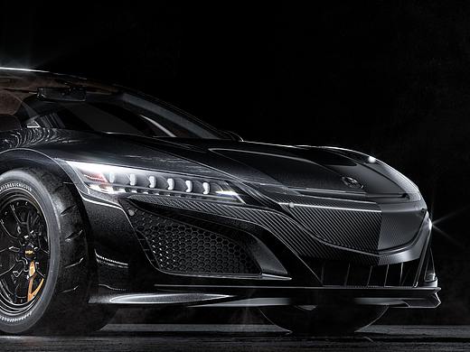 区区渲染一台车车 讴歌NSX