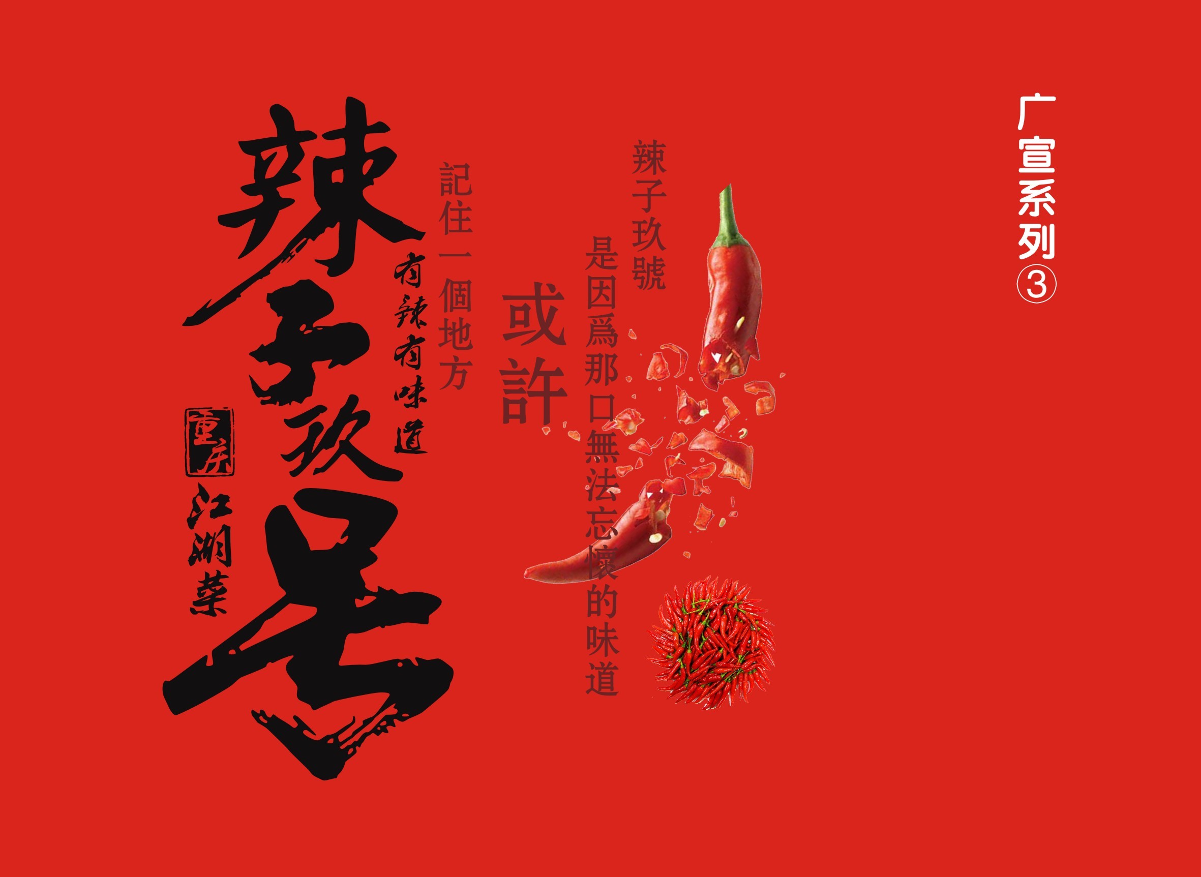 四川江湖菜餐饮广宣策划设计系列三