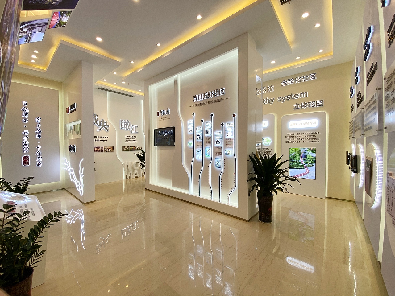 湾田邵阳望江府城市展厅