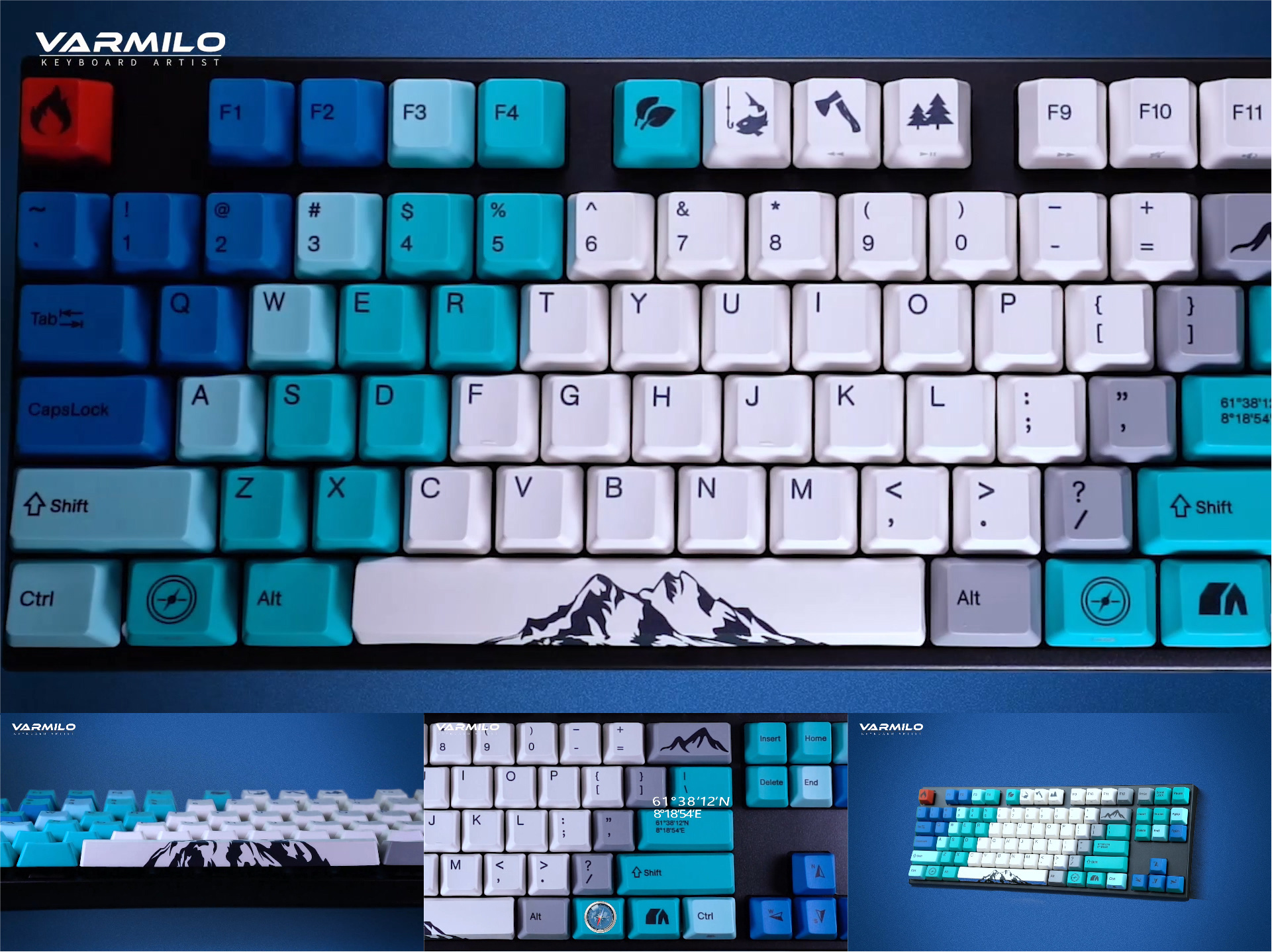 varmilo:山巅主题键盘