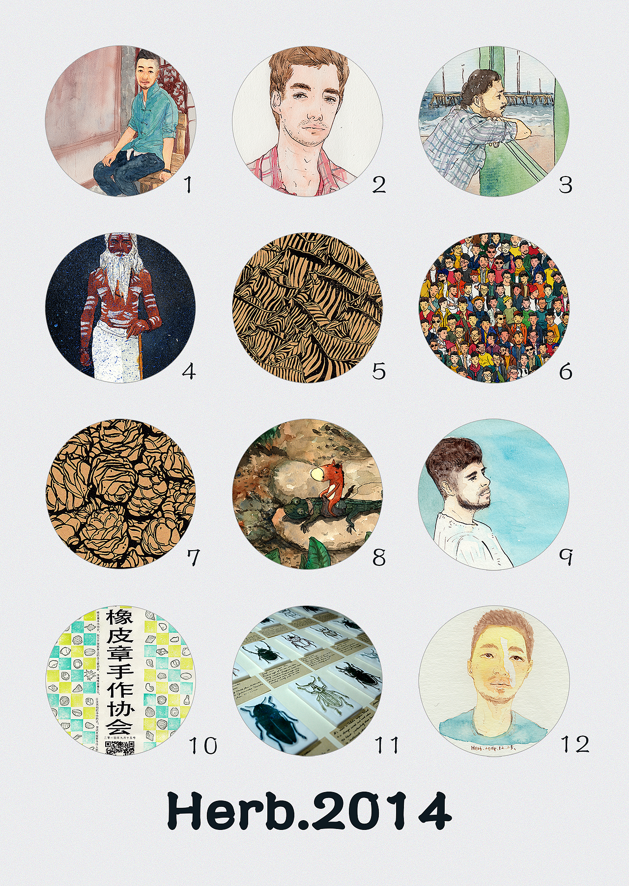 2014年终总结（图ZMjMyODYwMTY=） - 创作习作 - 站酷设计师Herb_hl原创素材 - 站酷ZCOOL