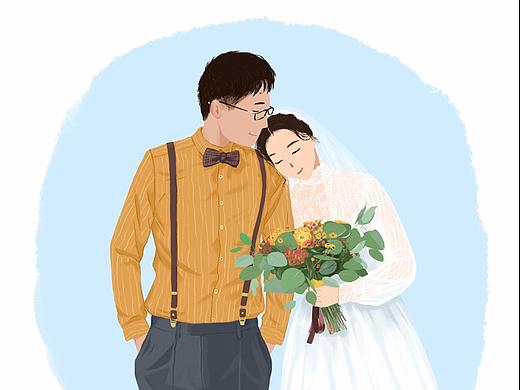 画婚纱~~~