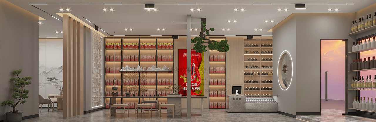 烟酒店——这样设计可以吗（图ZMjk0ODY4NzA4） - 商业空间设计 - 站酷设计师静怡设计原创素材 - 站酷ZCOOL