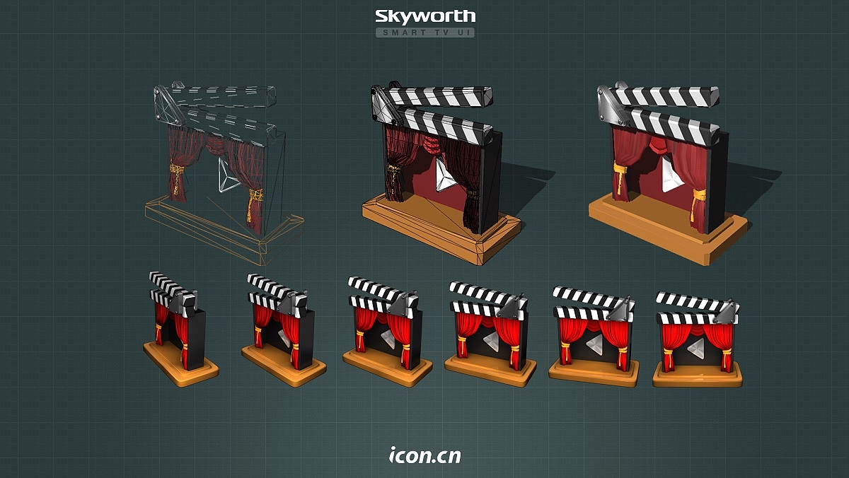 创维云电视.视觉设计（图ZMzA2MzY4MDA=） - 其他UI - 站酷设计师iconboy原创素材 - 站酷ZCOOL