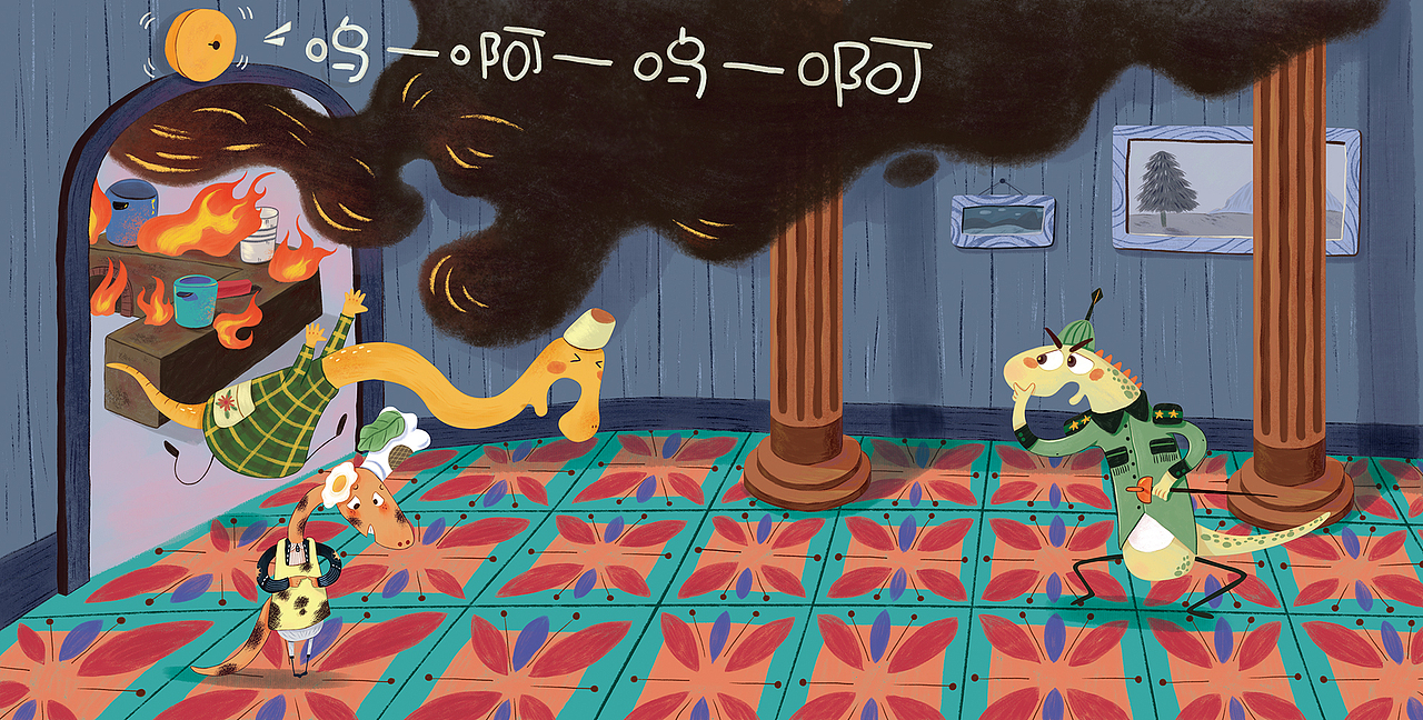 品德系列绘本《恐龙王国》