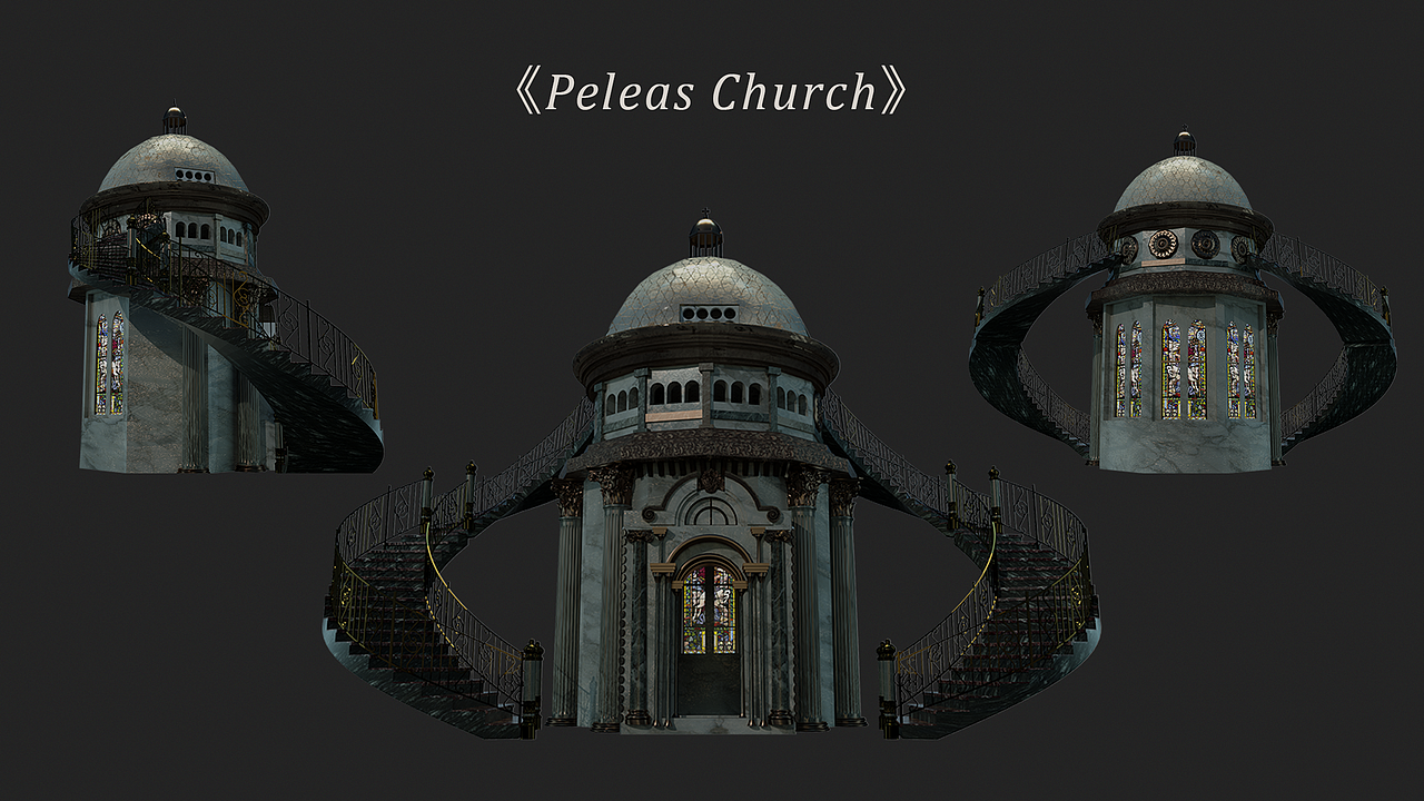 《佩利亚斯教堂下的授勋》（图ZMjk2OTUyMTYw） - 场景 - 站酷设计师旋风土豆原创素材 - 站酷ZCOOL