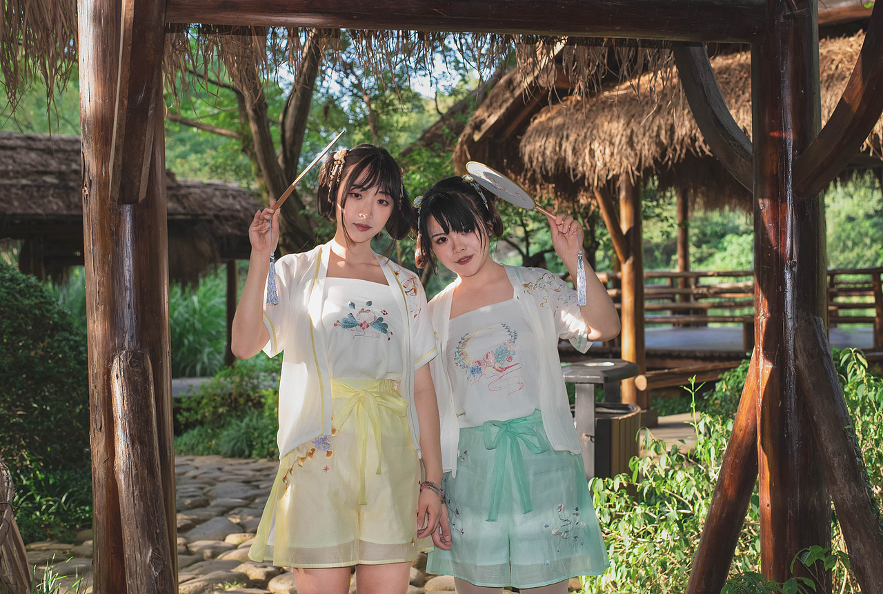 汉元素人像·夏荷轻趣（图ZMTQyMTMzMzUy） - 人像摄影 - 站酷设计师匕首冰凉原创素材 - 站酷ZCOOL