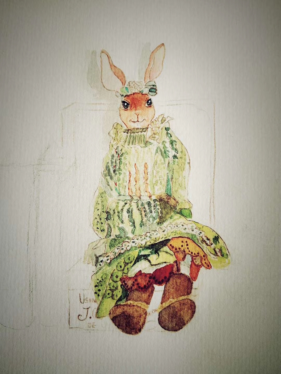 兔子暂时画到这吧（图ZMjE0OTQ1Mjk2） - 绘本 - 站酷设计师Themis2016原创素材 - 站酷ZCOOL