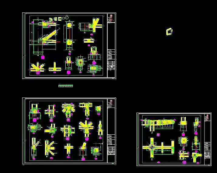 施工图钢结构图纸案例