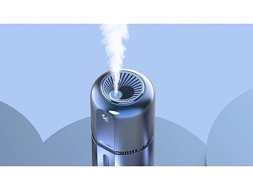 车载空气净化器外观结构设计