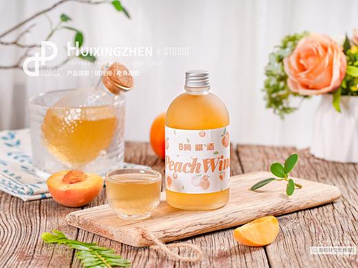 成都美食摄影 黄桃酒 果酒 北欧风 电商照片拍摄