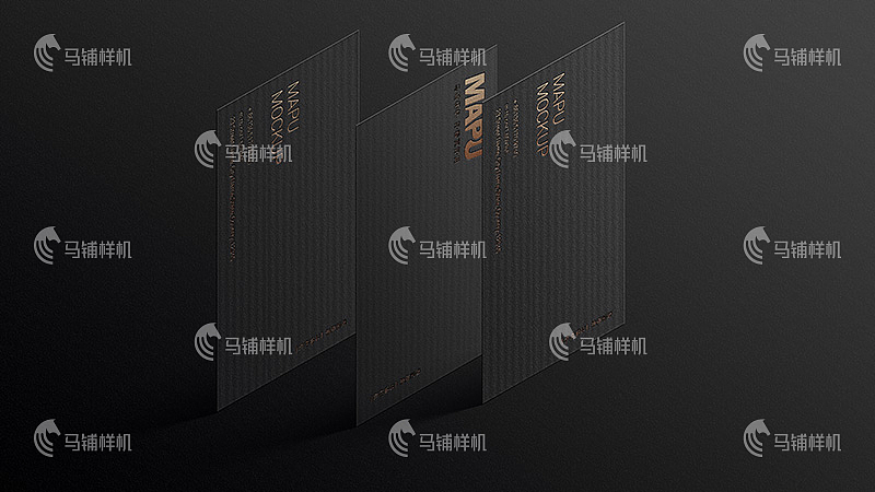 名片深色智能贴图样机模版vi设计提案展示效果psd素材（图ZMjE2MzMyMTQ0） - 其他平面 - 站酷设计师马铺样机原创素材 - 站酷ZCOOL